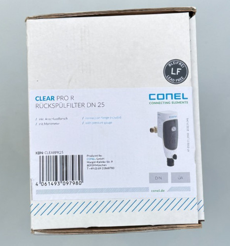 Conel rückspülfilter clear - conel,