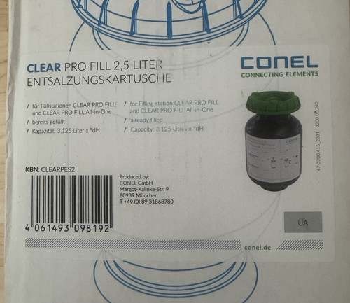 Conel clear pro - clear, fill